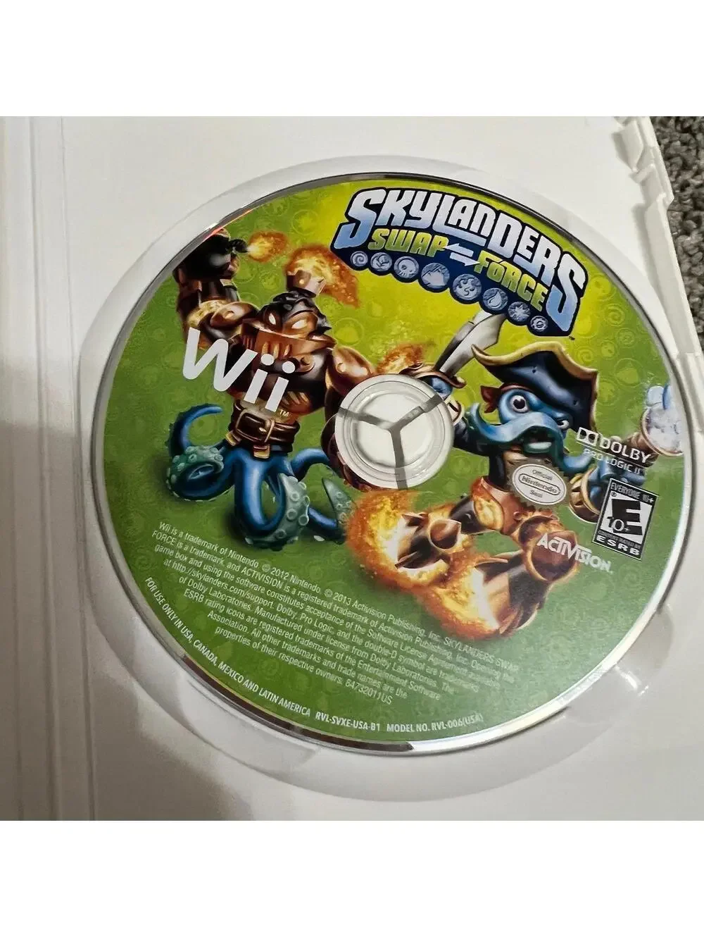 Skylanders Swap Force for Nintendo Wii